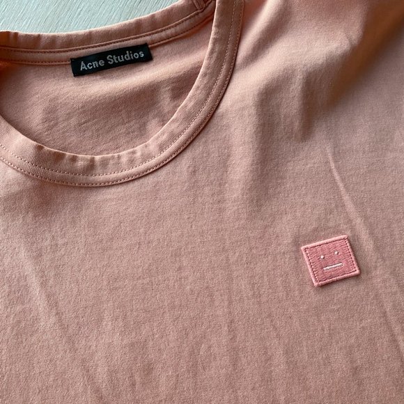Acne Studios Pink Patch T-Shirt - Picture 3 of 11